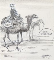 As the sun sinks slowly in the west